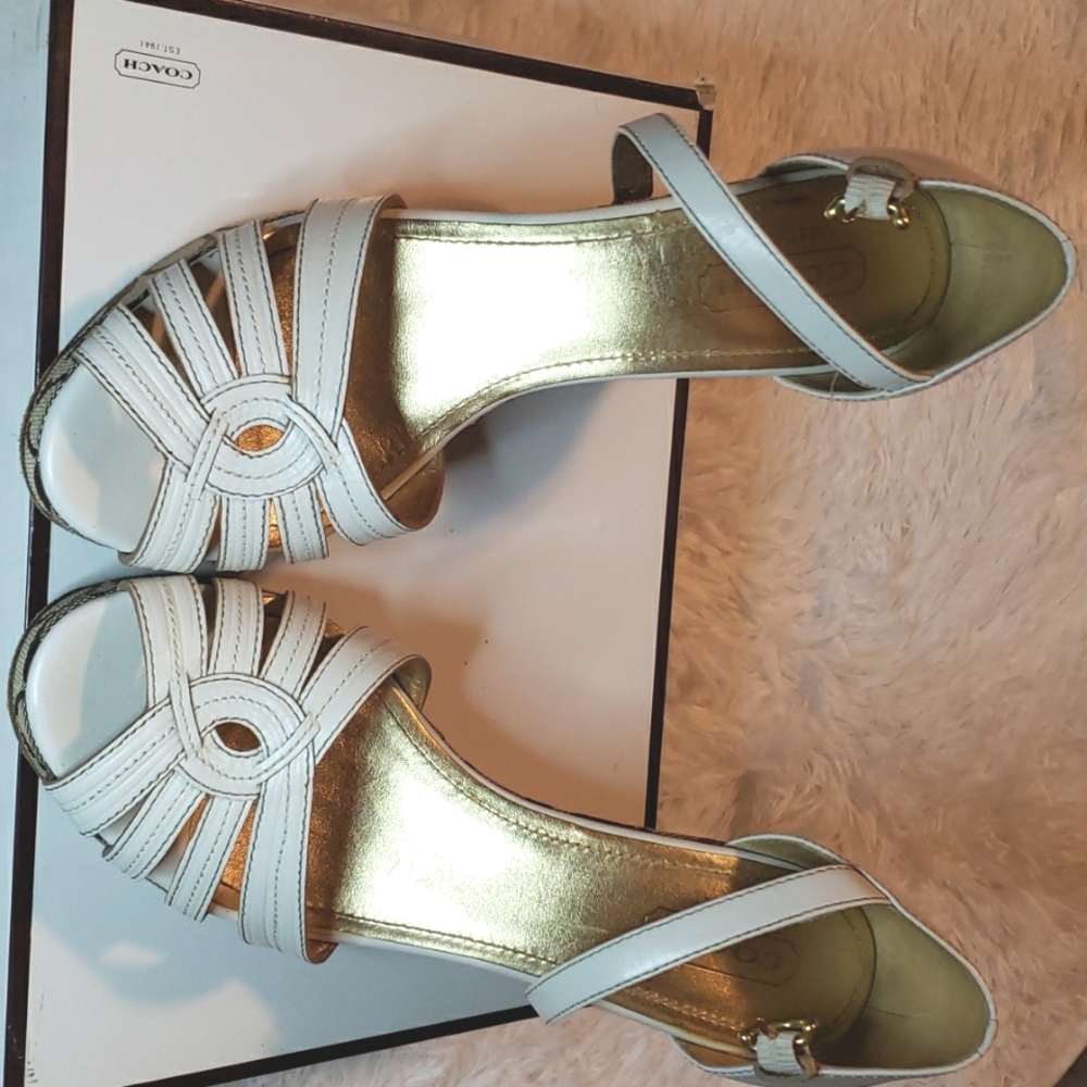 Coach "Katherine" Wedge Sandal